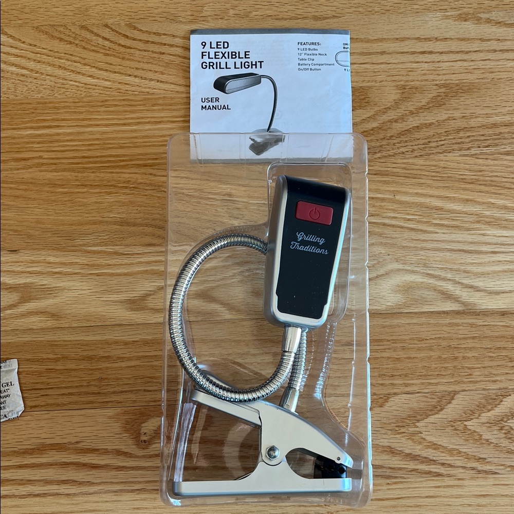 Black LED Grill Light